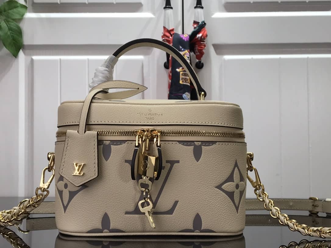 Louis Vuitton Monogram Empreinte Vanity PM Bag Replica M45599 - DEEPREPS
