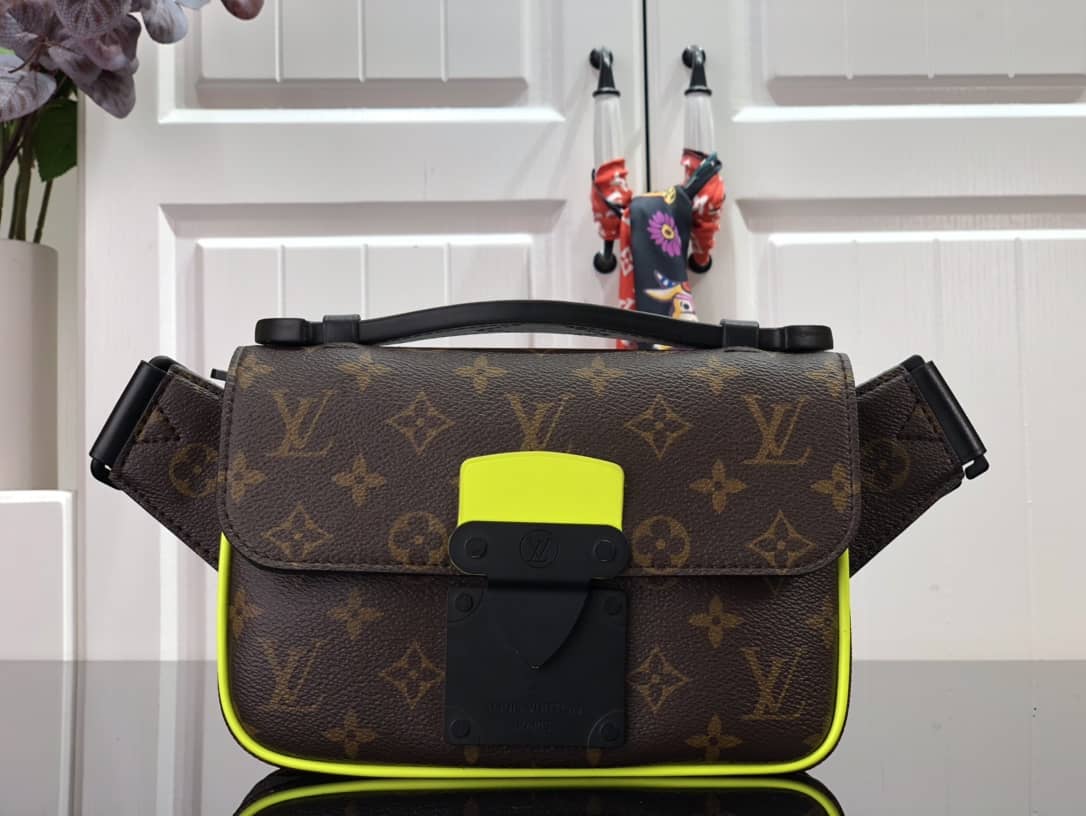 Louis Vuitton S Lock Replica Sling Bag Yellow M45807 - DEEPREPS