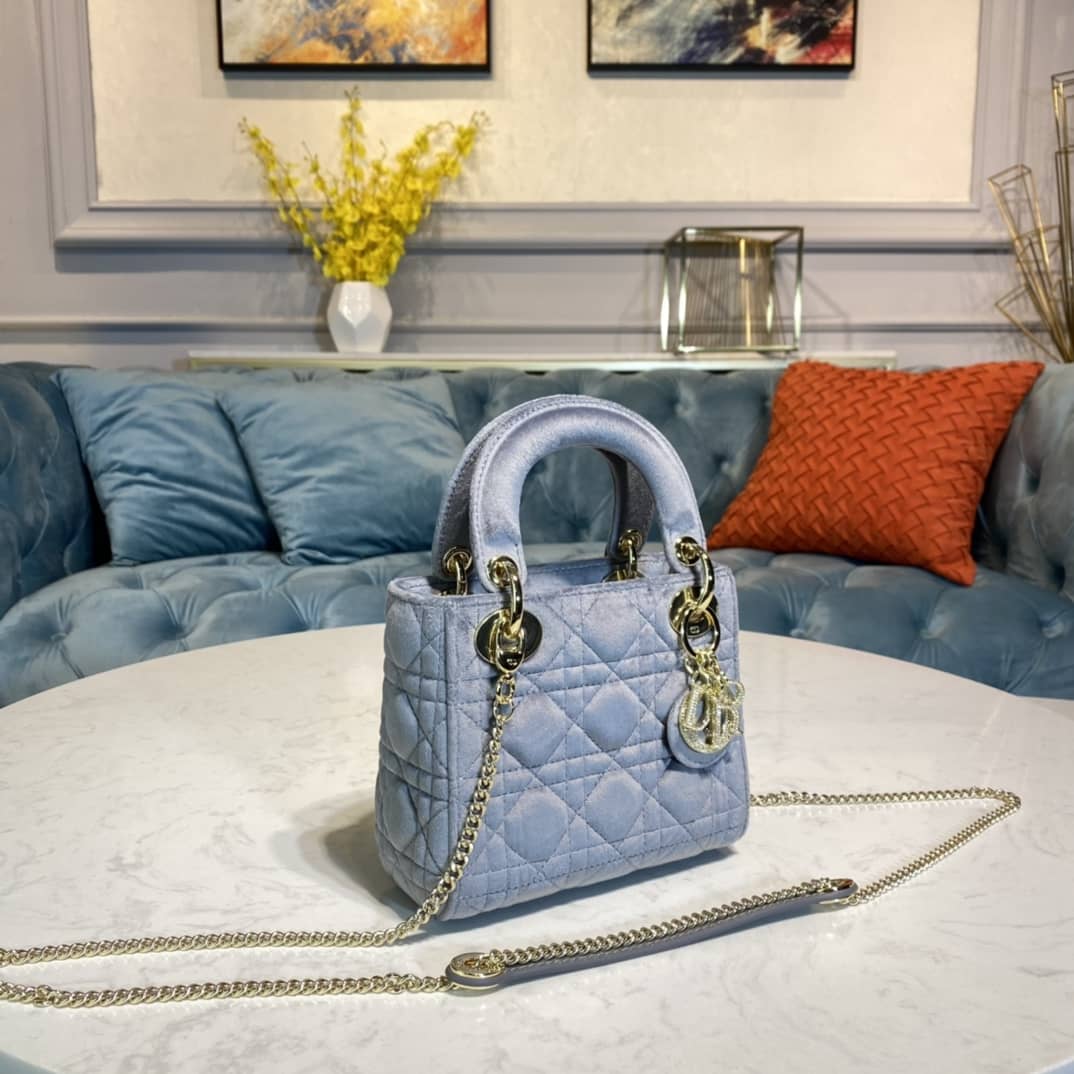 Christian Dior Lady 17CM Replica Bag - DEEPREPS