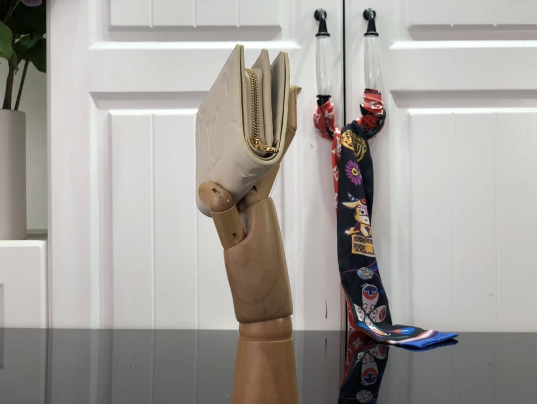 Louis Vuitton Monogram Empreinte Portefeiulle Clear Replica Wallet M80754 - DEEPREPS