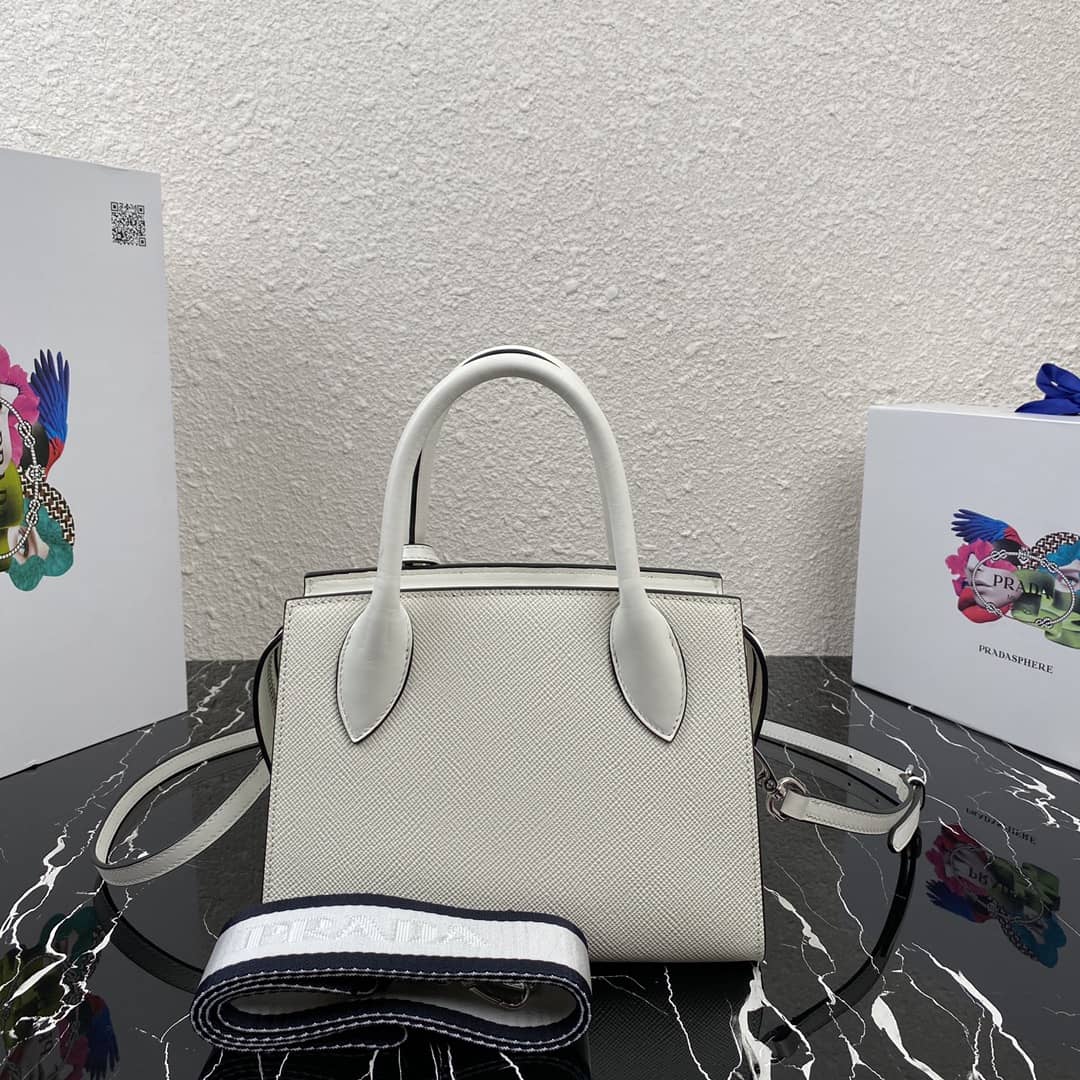Prada Saffiano Leather Monochrome Replica Bag - DEEPREPS