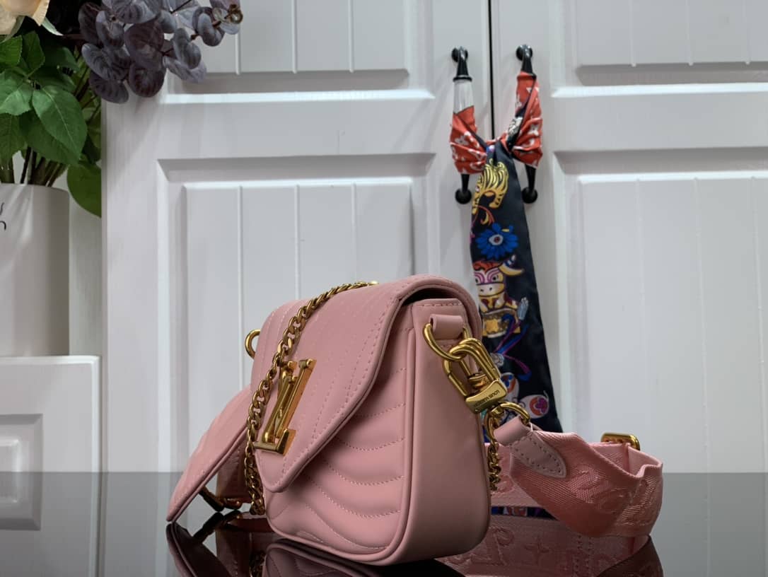 Louis Vuitton New Wave Multi Replica Pochette Pink M56466 - DEEPREPS
