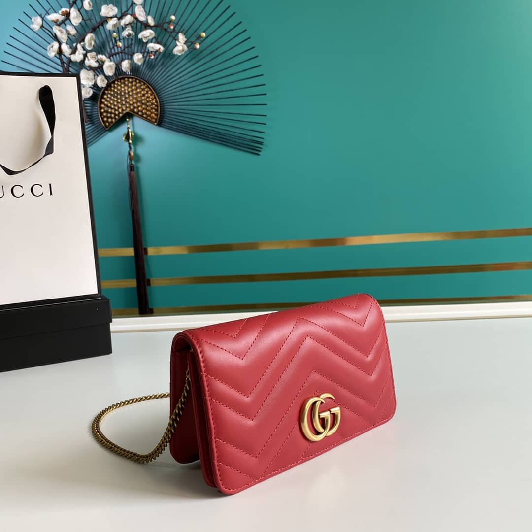 Gucci Crossbody Dupe Marmont GG Matelassé 488426 - DEEPREPS