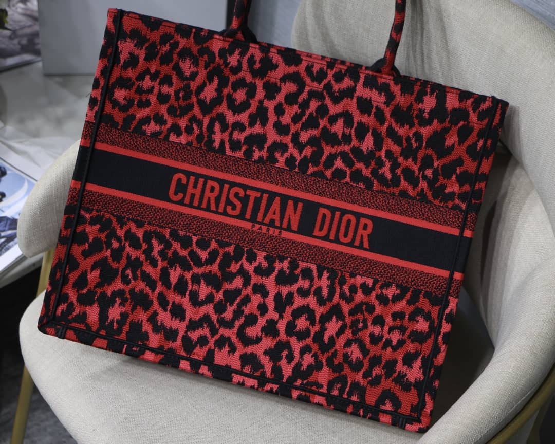 Christian Dior Tote Bag Dupe CD Book Embroidery - DEEPREPS