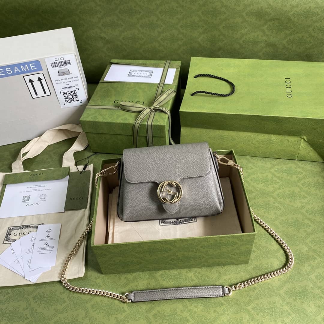 Gucci Single Chain Messenger Shoulder Bag Replica 607720 - DEEPREPS