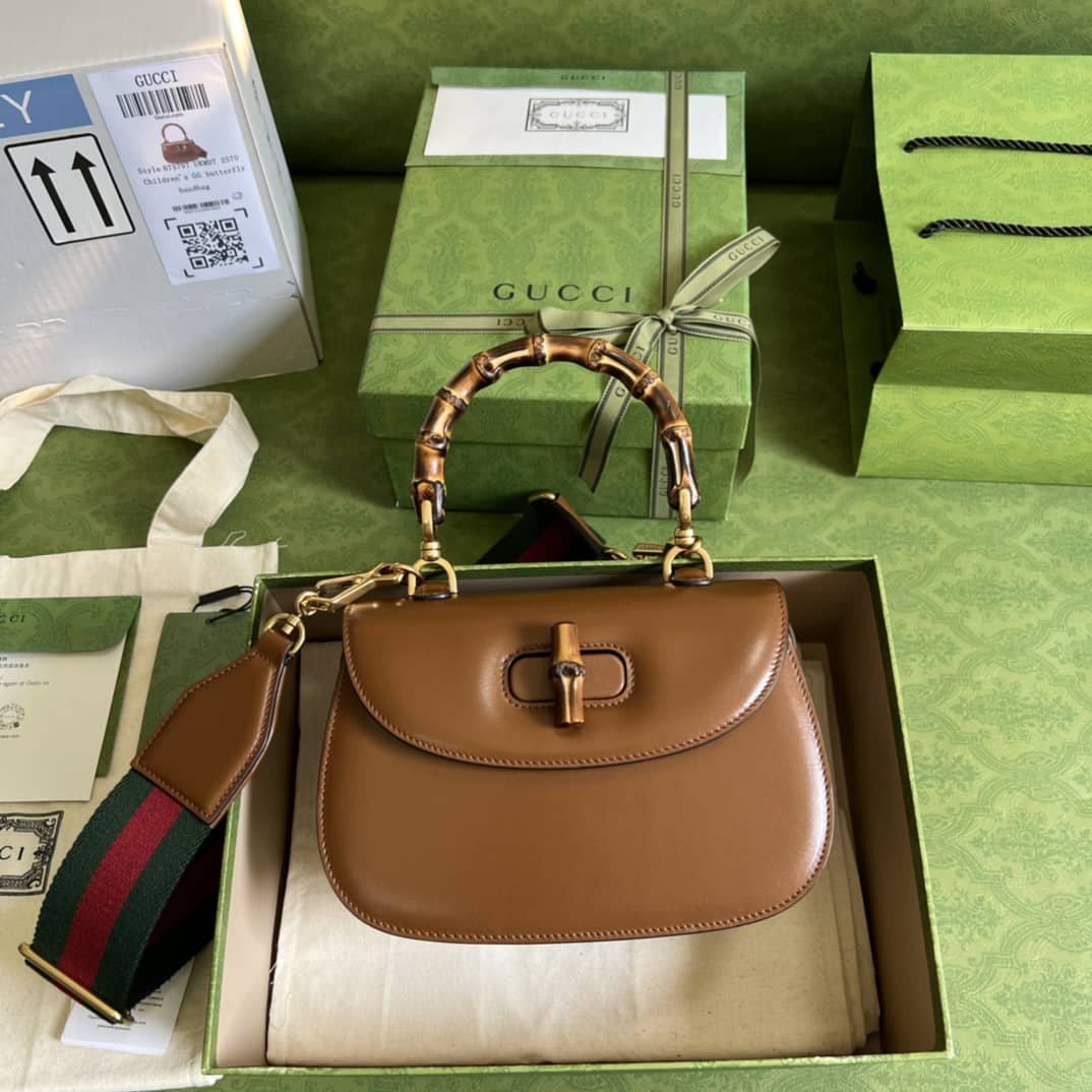 Gucci Bamboo Small Top Handle Bag Replica 675797 - DEEPREPS