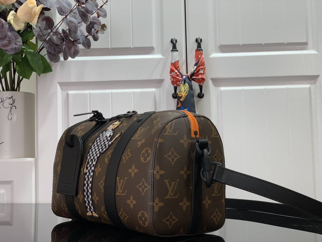 Louis Vuitton City Keepall Friend Virgil Abloh Monogram Replica Shoulder Bag M45652 - DEEPREPS