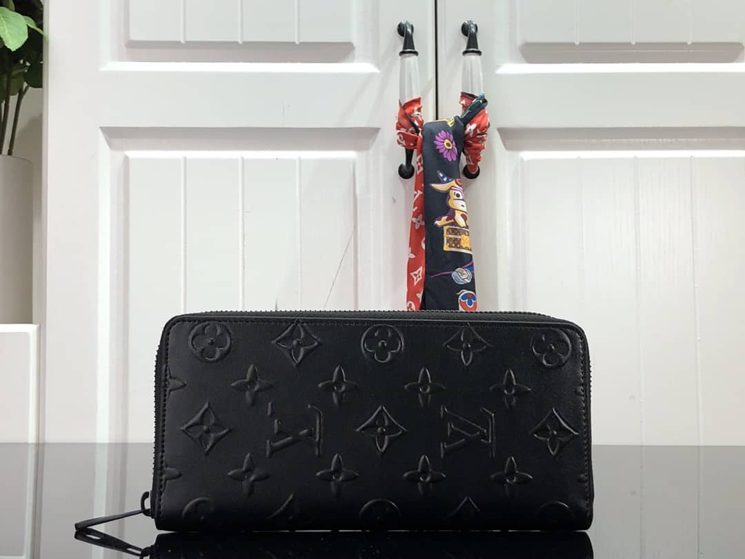 Louis Vuitton Wallet Dupe Zippy Veltical Monogram SealM80505 - DEEPREPS