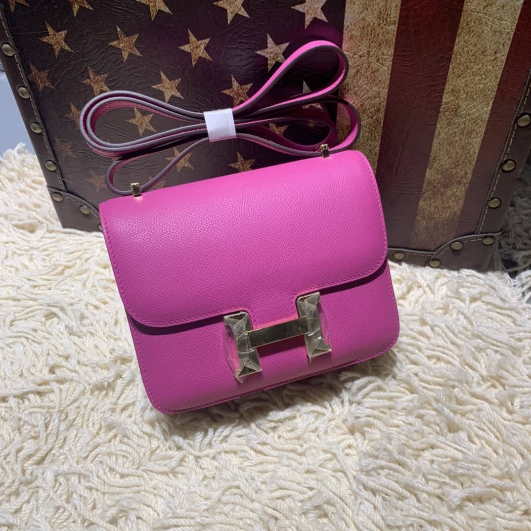 Hermes Replica Constance Bag 18CM Epsom Leather - DEEPREPS