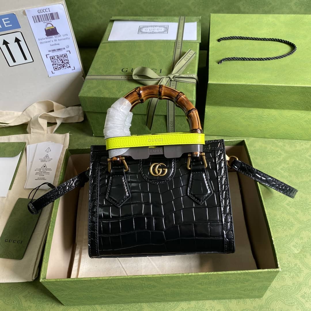 Gucci Diana Mini Tote Replica 655661 - DEEPREPS