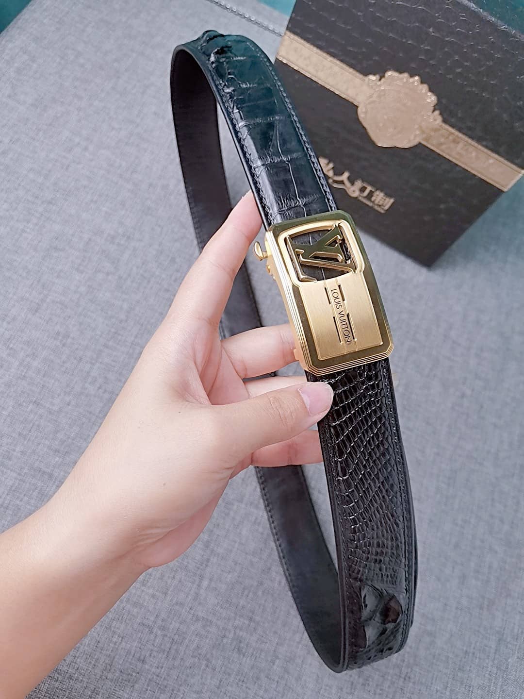 Designer Louis Vuitton Classic Belt 34mm - DEEPREPS