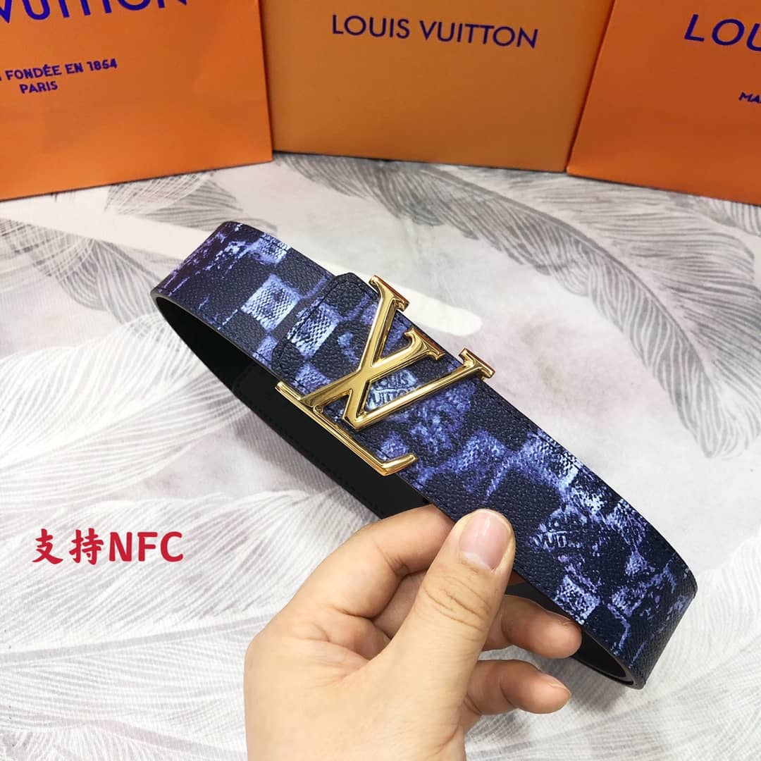 Replica Louis Vuitton Buckle Belt 40mm - DEEPREPS