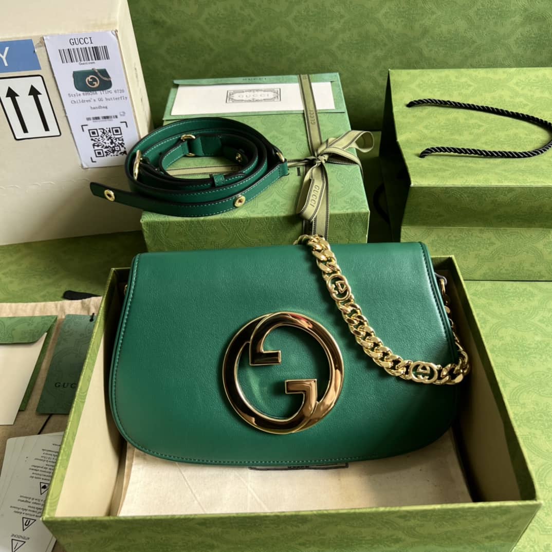Gucci Blondie Green 699268 Replica Shoulder Bag - DEEPREPS