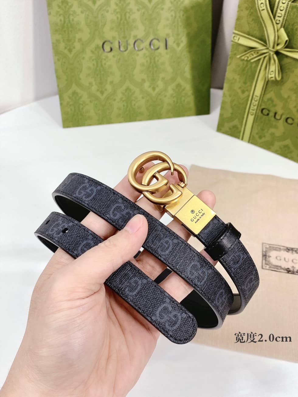 High Quality Gucci Belt 20mm For Lady - DEEPREPS