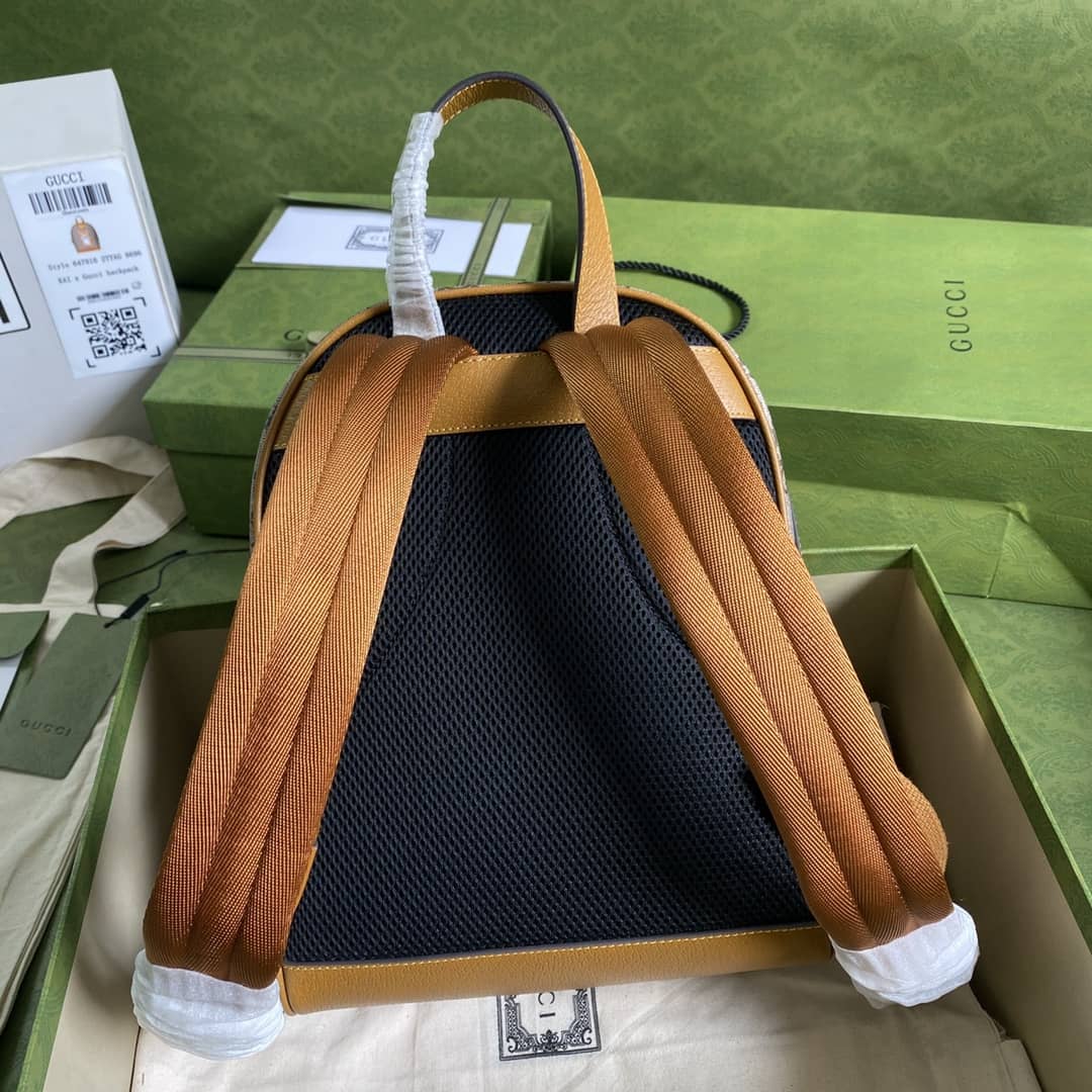 Gucci Kai X Gucci Teddy Bear Print Backpack Replica 647816 - DEEPREPS