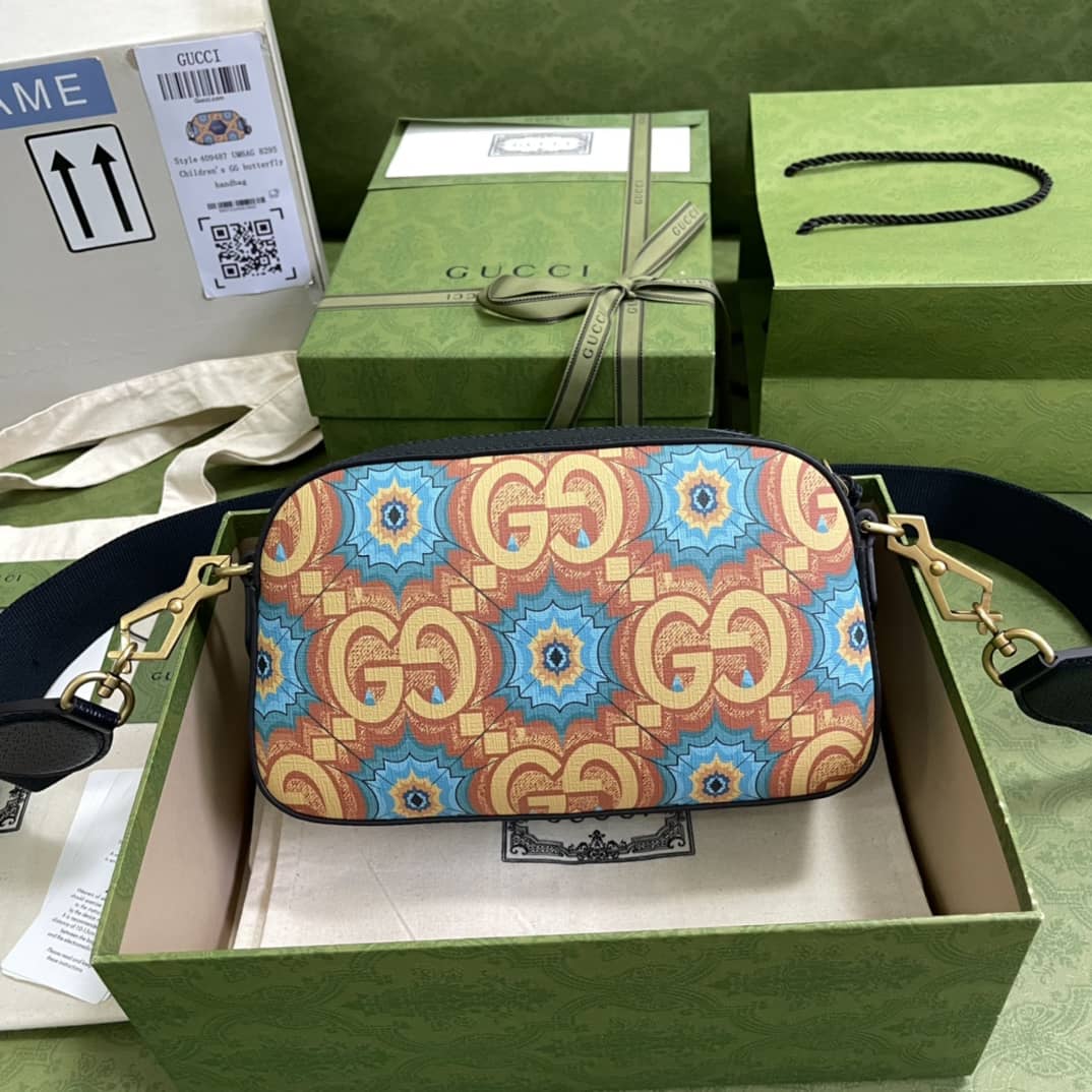 Gucci Vintage Neo Supreme GG Messenger Bag Replica 476466 - DEEPREPS