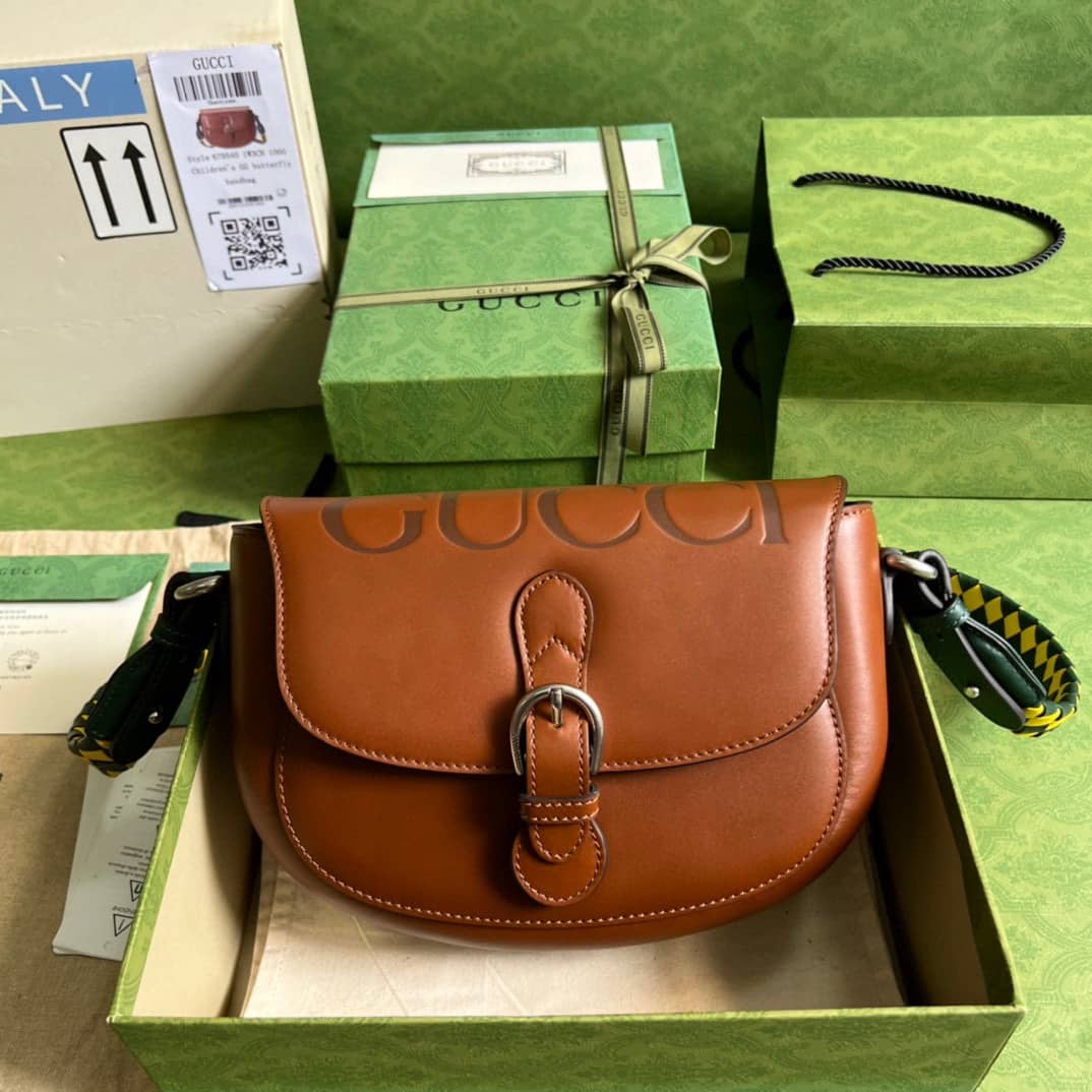 Gucci Logo-print Leather 679540 Replica Shoulder Bag - DEEPREPS