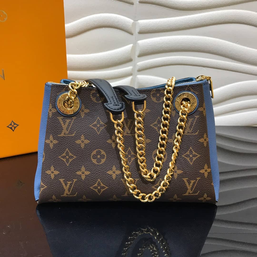 Louis Vuitton BB Surene Chain Shoulder Bag Replica Blue M43777 - DEEPREPS