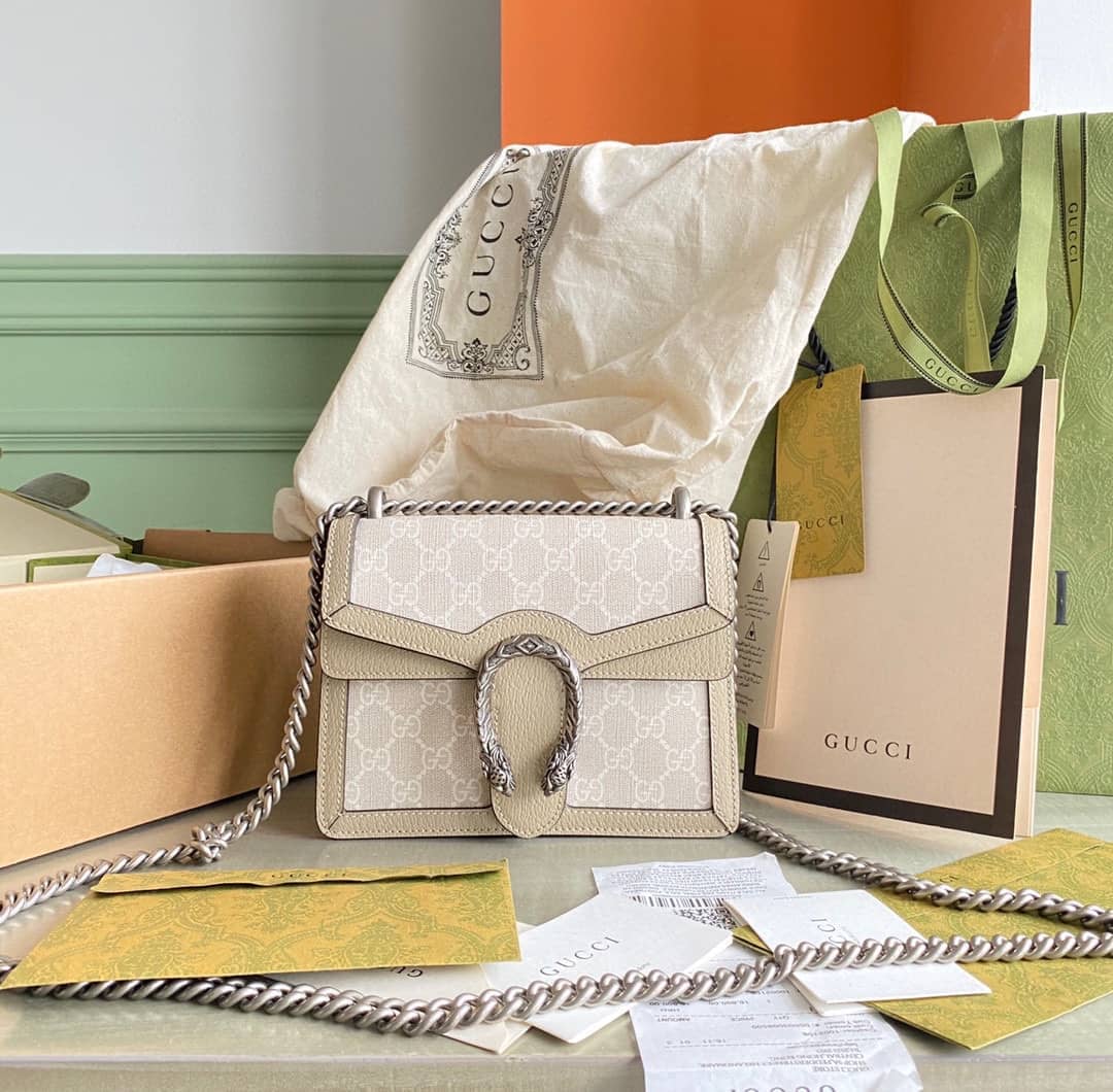 Gucci Dionysus GG Supreme Mini Chain Crossbody Bag 421970 Replica - DEEPREPS