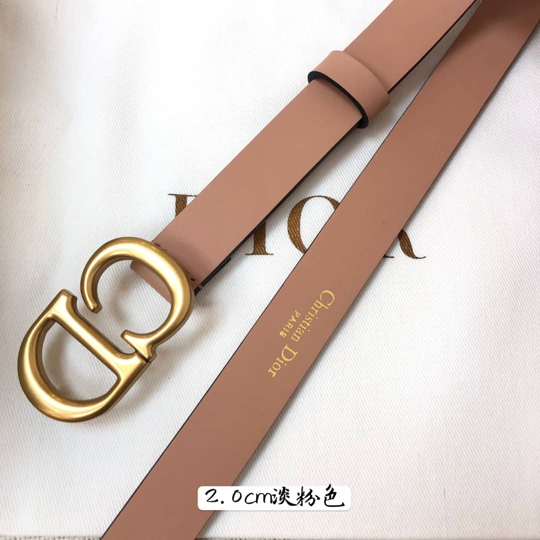 Designer Dior Classic Belt 20mm For Lady - DEEPREPS