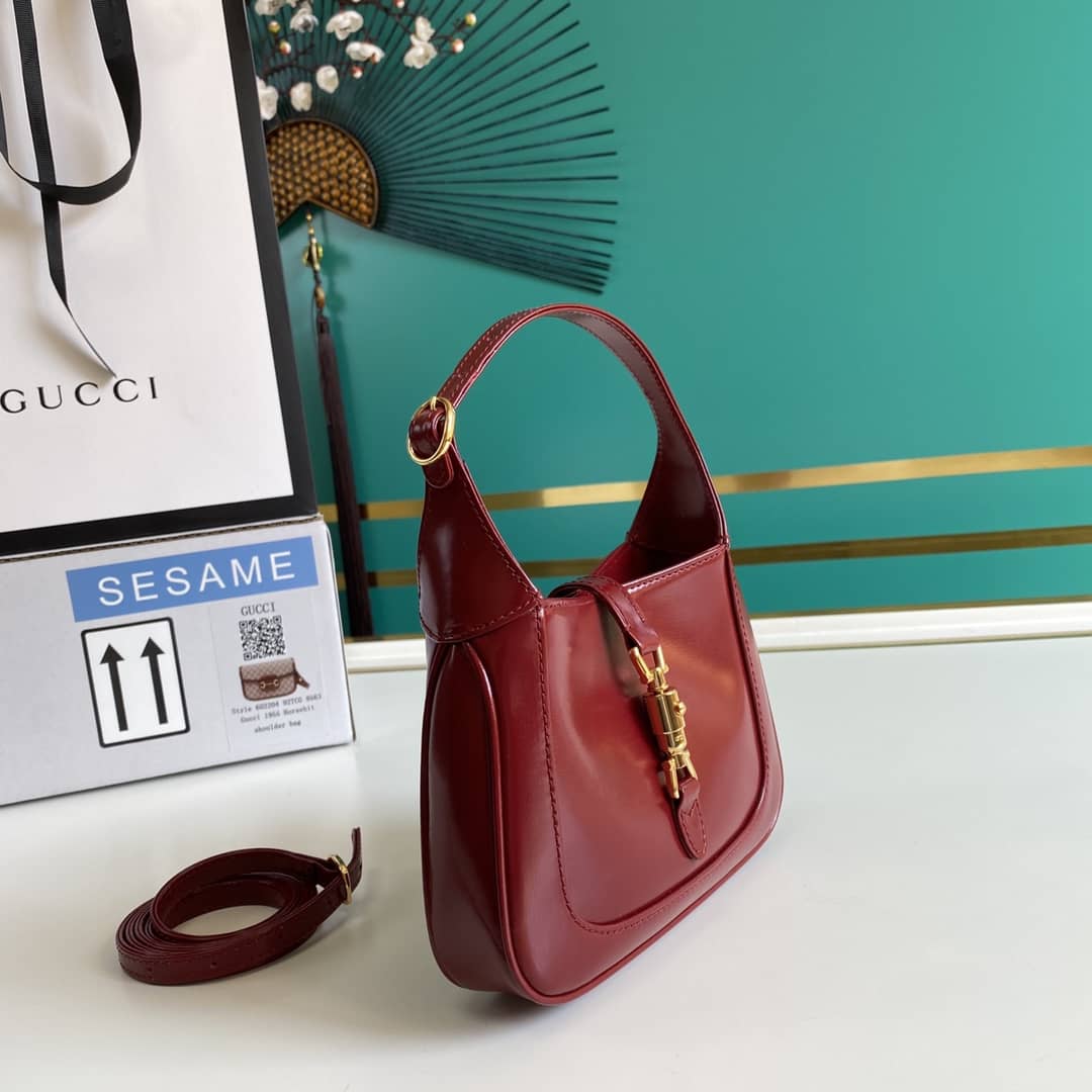 Gucci Jackie 1961 Mini Shoulder Bag Hobo Replica 637091 - DEEPREPS