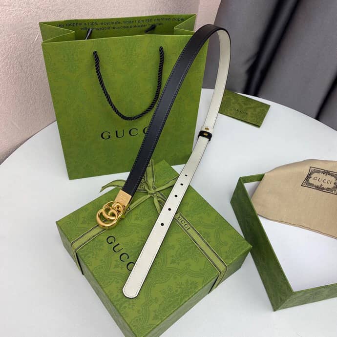 Replica Gucci Buckle Belt 20mm For Lady - DEEPREPS