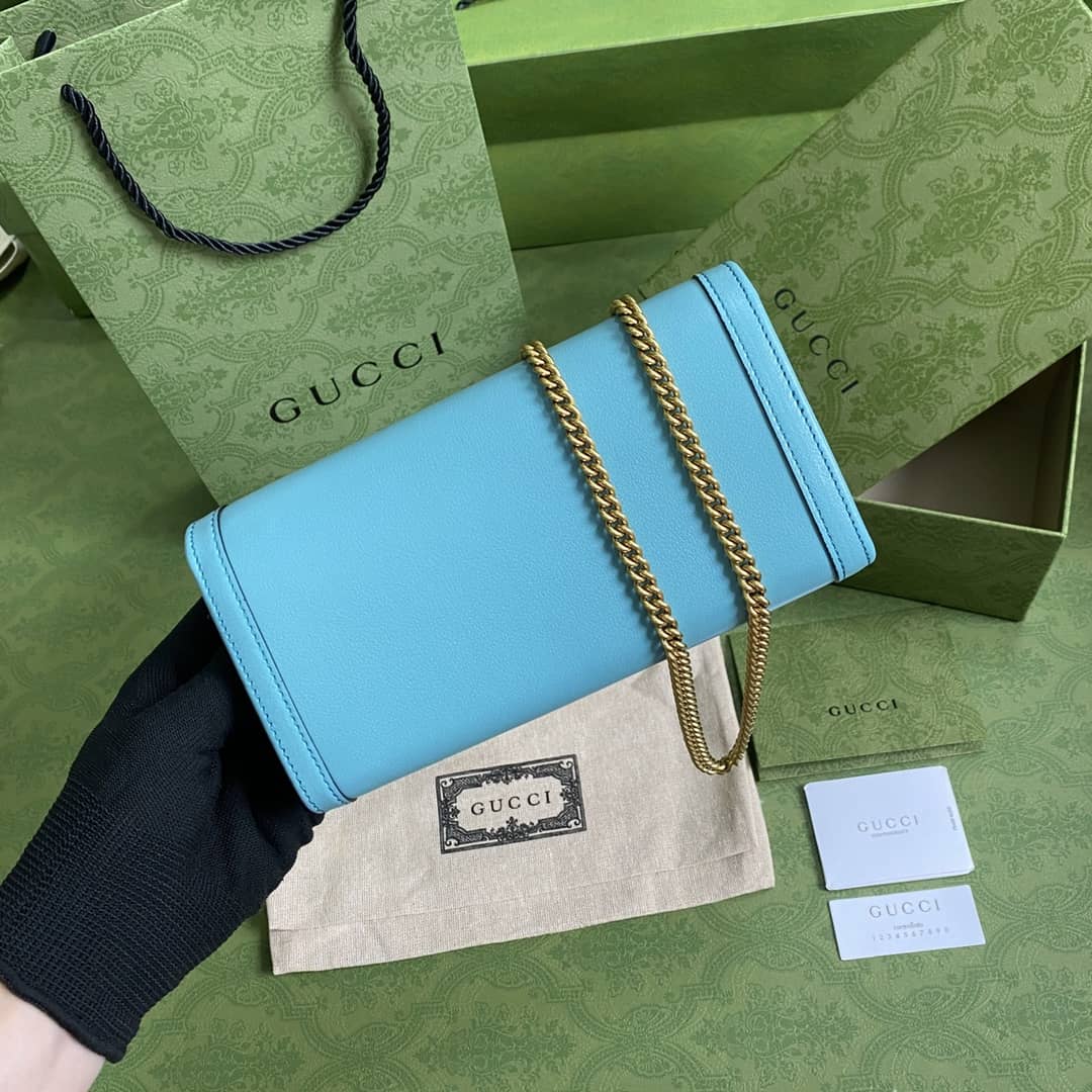 Gucci Diana Bamboo Chain Wallet Replica 658243 - DEEPREPS