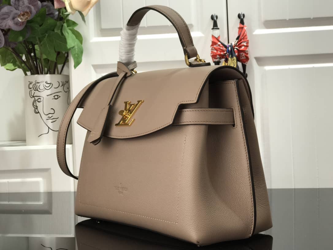 Louis Vuitton Lock Me Ever 2Way Bag Replica Khaki M52787 - DEEPREPS