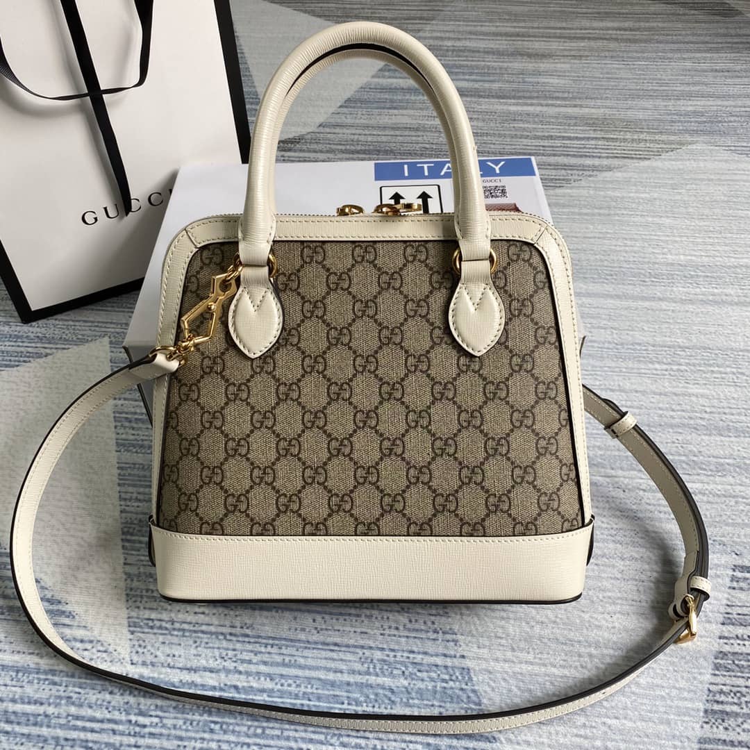Gucci 1955 Horsebit Polkadot Handle Bag Replica 621220 - DEEPREPS