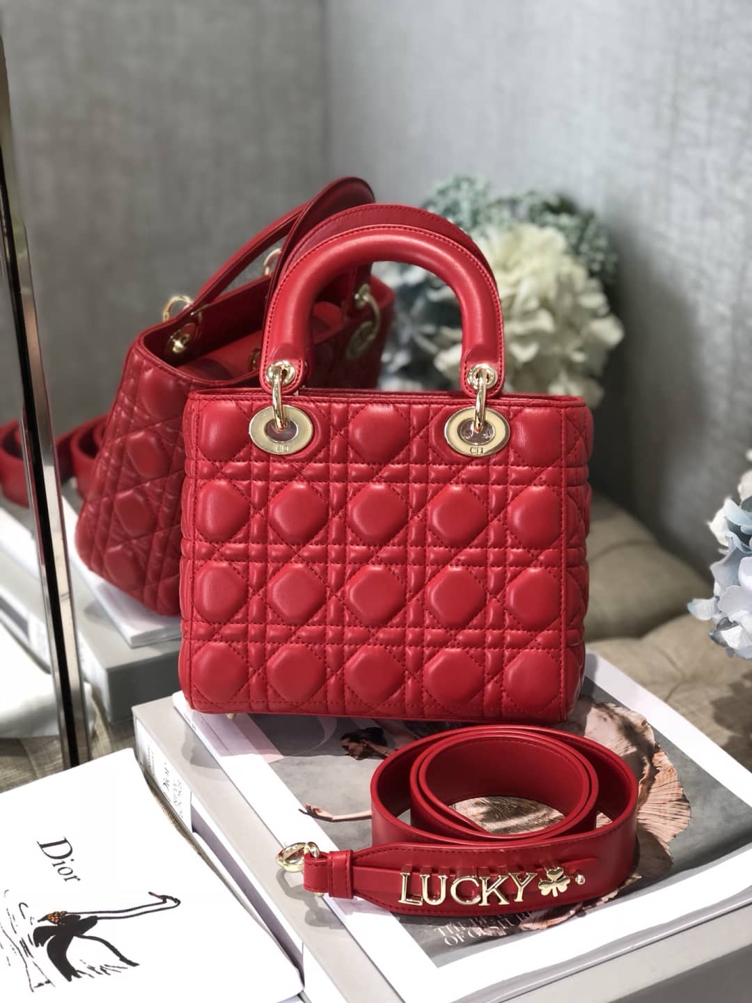Christian Dior Lady Dior 20CM Replica Bag - DEEPREPS