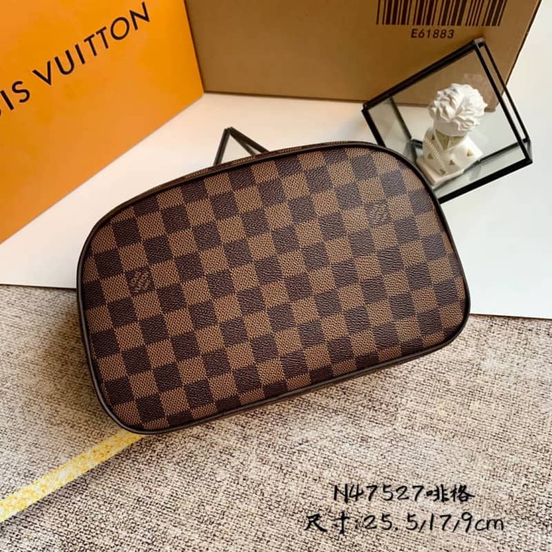 Louis Vuitton Damier Ebene Canvas King Size Toiletry Bag Replica N47527 - DEEPREPS
