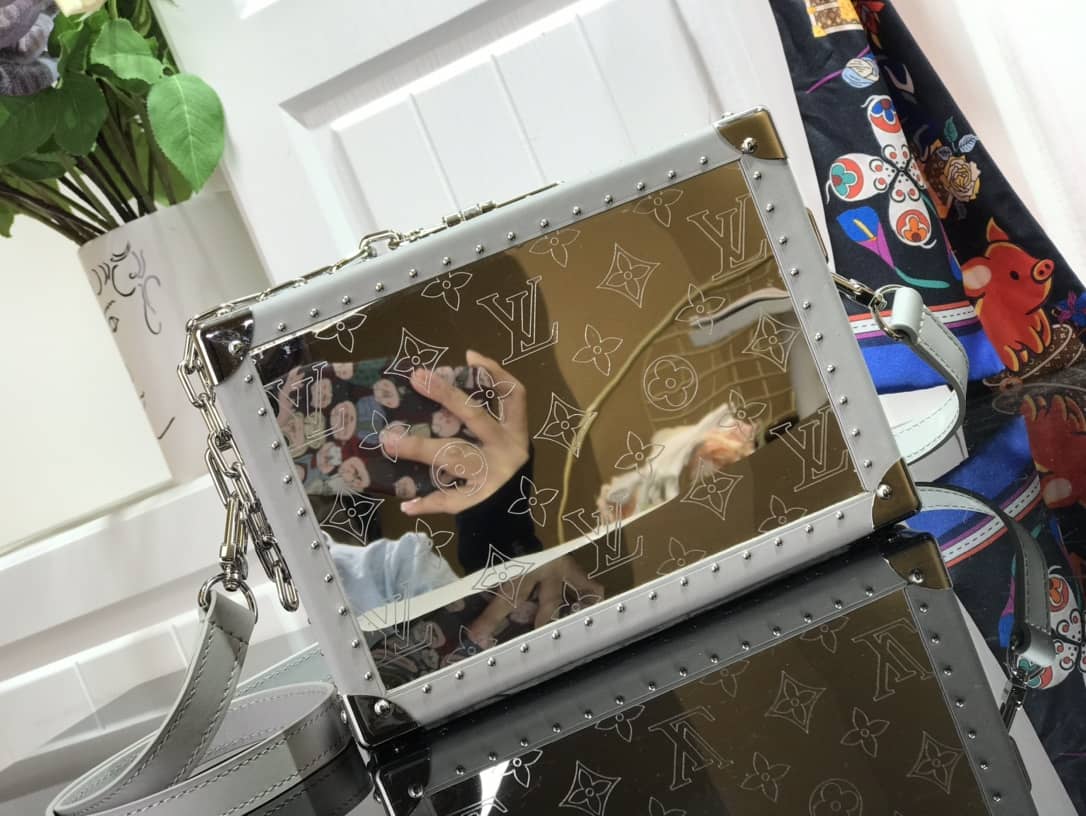 Louis Vuitton Monogram Replica Clutch Box Yellow M20233 - DEEPREPS