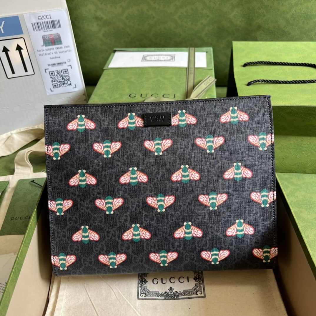 Gucci Bestiary Clutch With Bee 674873 Replica - DEEPREPS