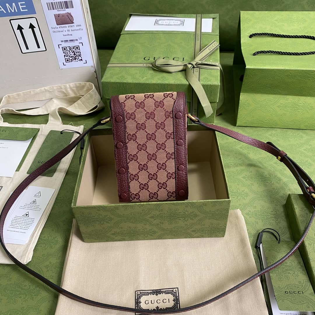 Gucci 1955 Horsebit Mini Phone Bag Replica 625615 - DEEPREPS