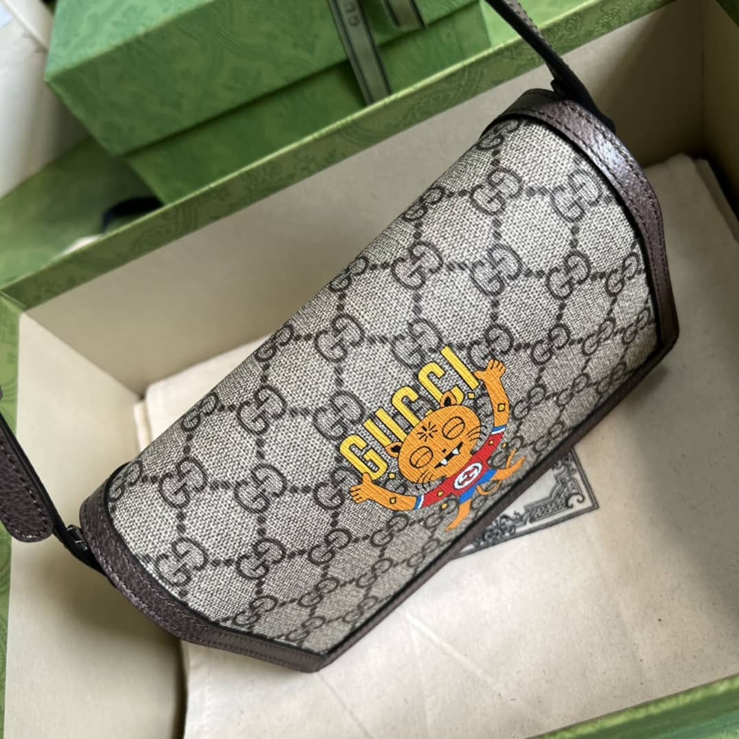 Gucci Cherry Print Mini Crossbody Bag 700733 Replica - DEEPREPS