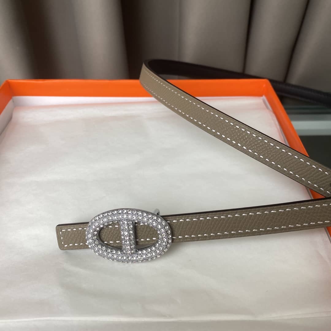 Knockoff Hermes Logo Belt 13mm For Lady - DEEPREPS