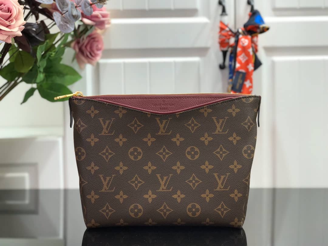 Louis Vuitton Pallas Beauty Case Monogram Canvas Replica Purple M64123 - DEEPREPS
