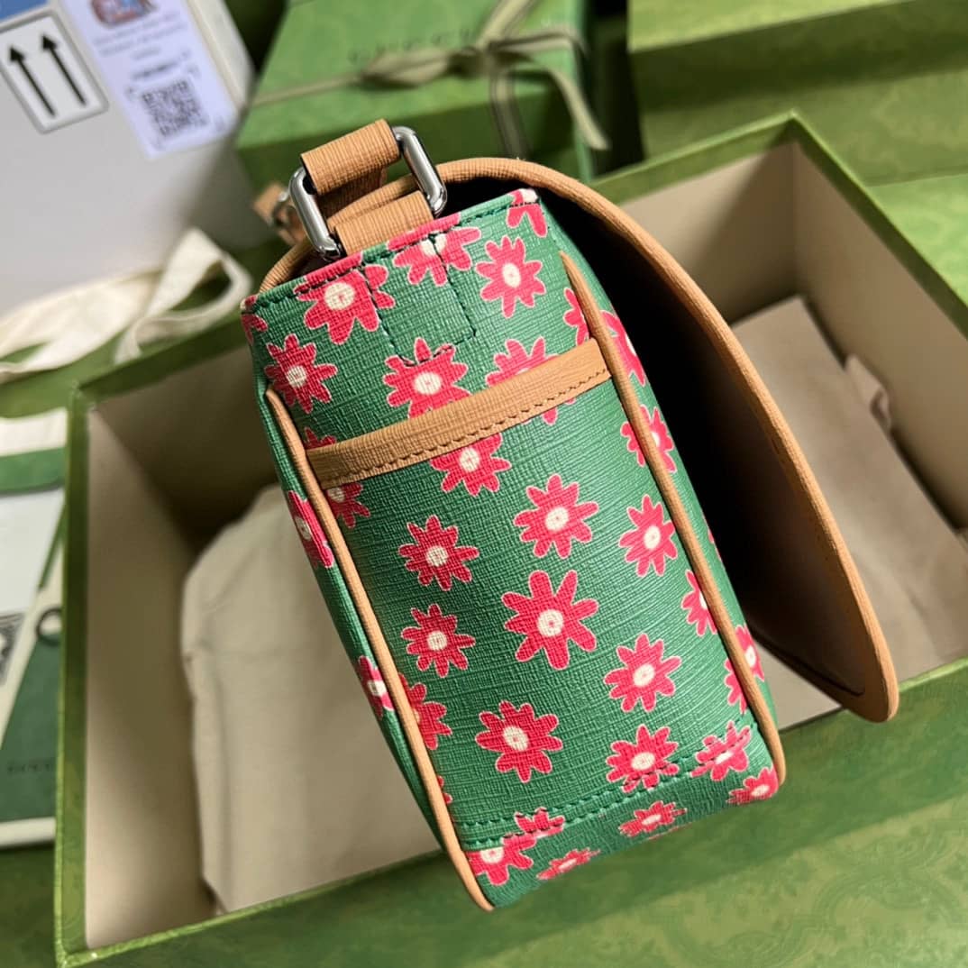 Gucci Children Cat Print 664143 Replica Messenger Bag - DEEPREPS