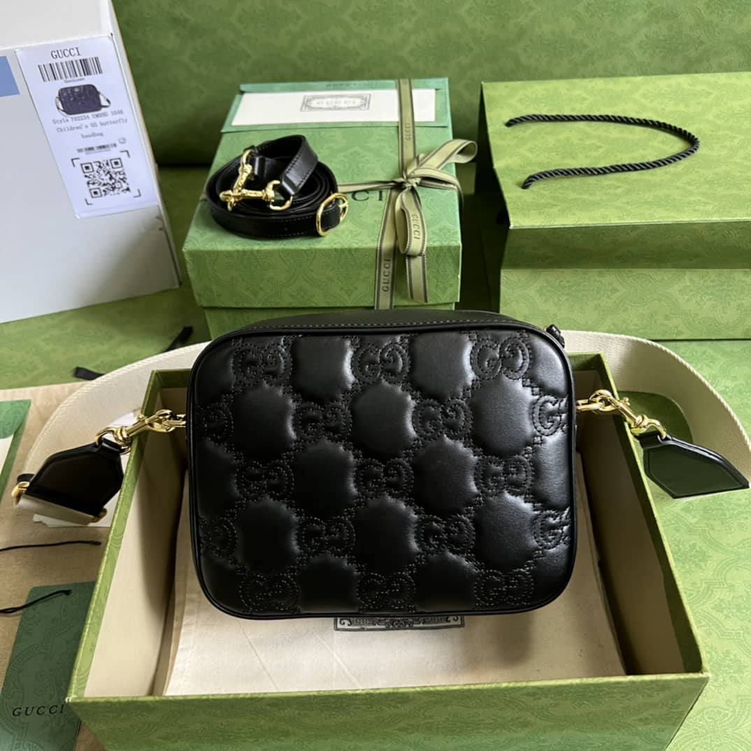 Gucci GG Matelassé Leather Shoulder Crossbody Handbag 702234 Replica - DEEPREPS