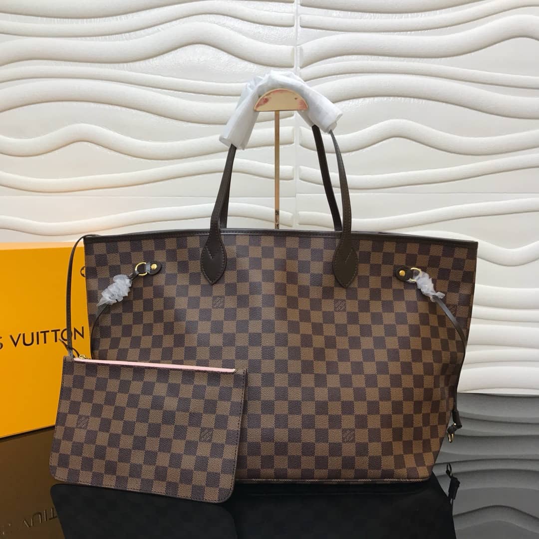 Louis Vuitton Neverfull GM Damier Ebene Tote Replica N40990 - DEEPREPS