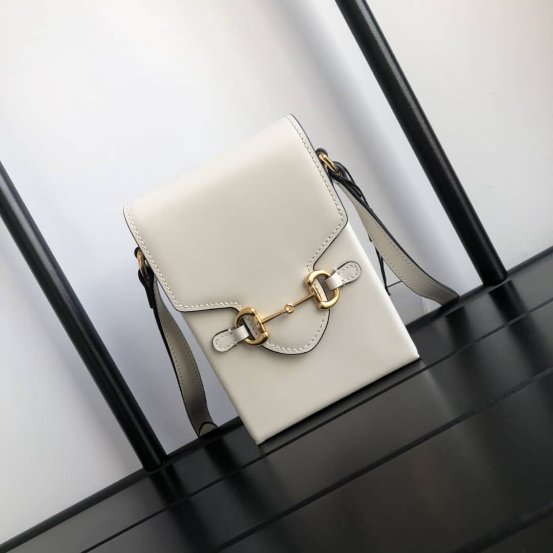 Gucci Horsebit 1955 Mini Bag Replica White 625615 - DEEPREPS