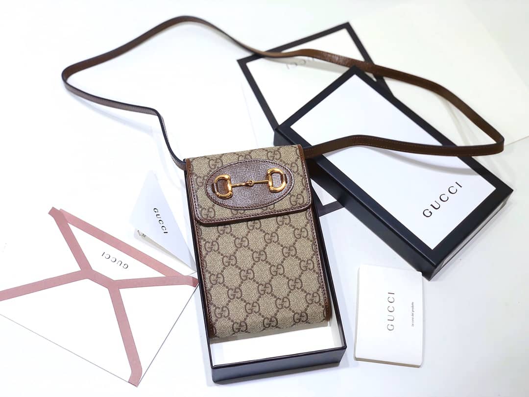 Gucci Ophidia GG Mini Bag Replica Brown 625757 - DEEPREPS