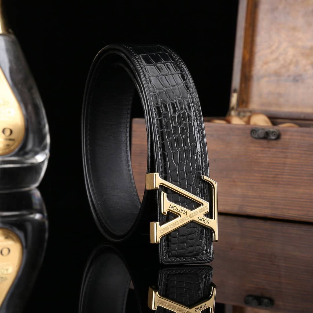 Fake Louis Vuitton Logo Belt Online - DEEPREPS