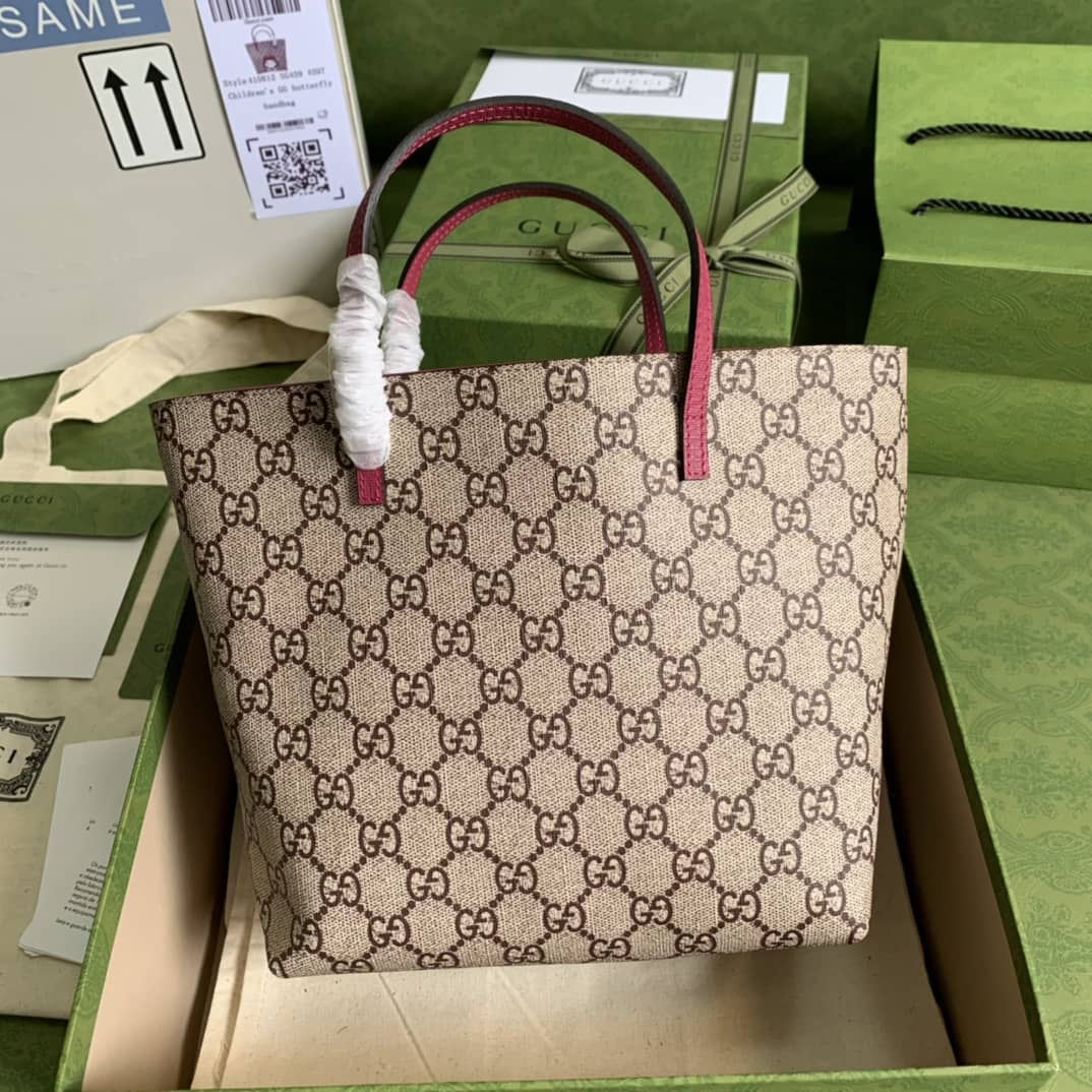 Gucci Children GG Supreme Tote Replica 410812 - DEEPREPS
