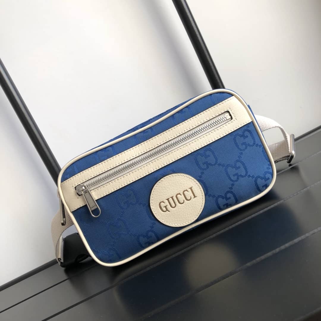 Gucci Off The Grid GG Belt Bag Replica Blue 631341 - DEEPREPS