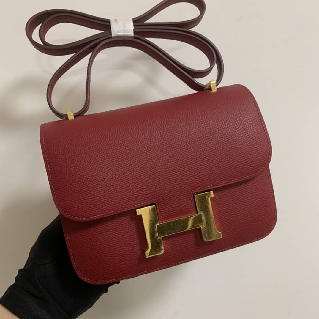 Hermes Replica Constance Bag 18CM Epsom Leather - DEEPREPS