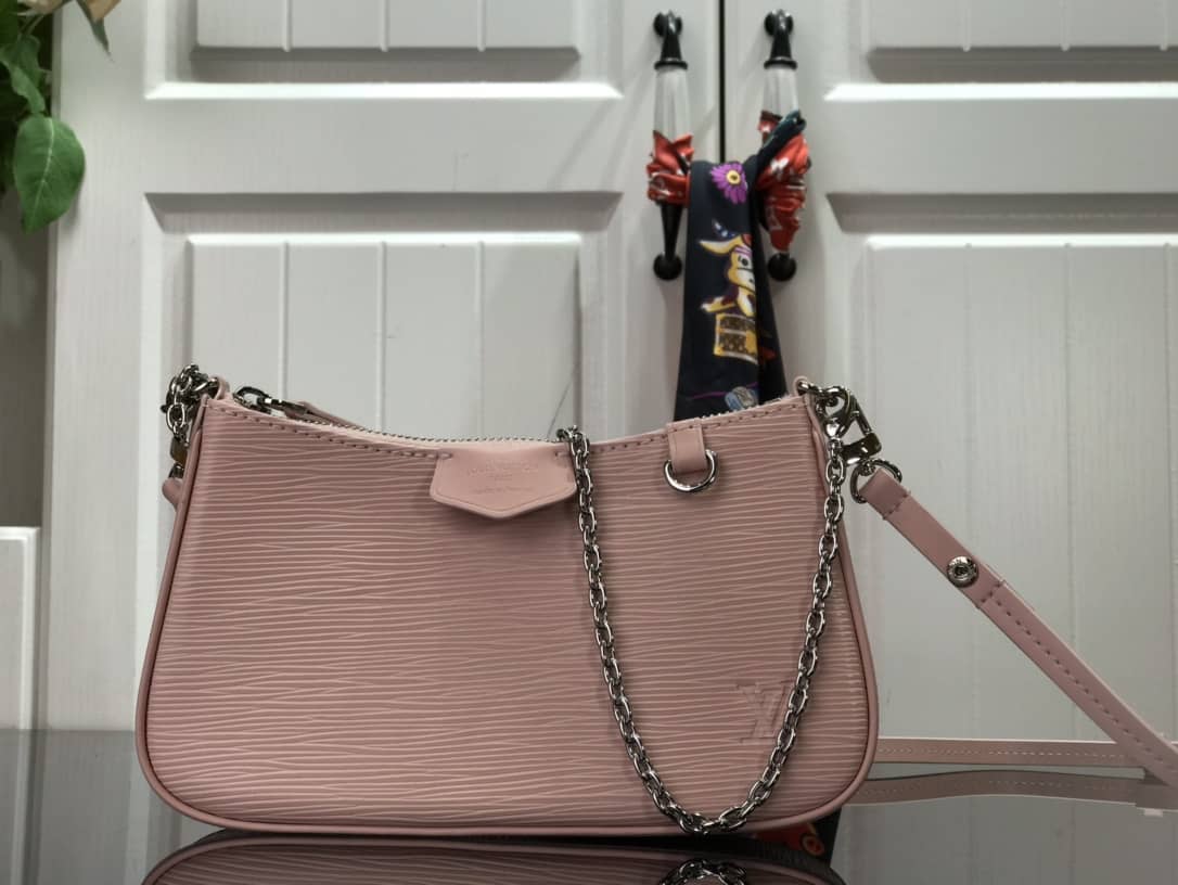 Louis Vuitton Epi Easy Pouch On Strap Replica Bag Pink M80471 - DEEPREPS