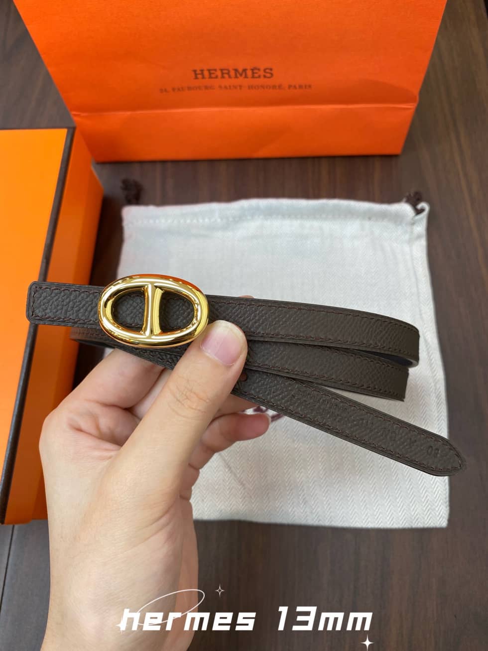 Replica Hermes Buckle Belt 13mm For Lady - DEEPREPS