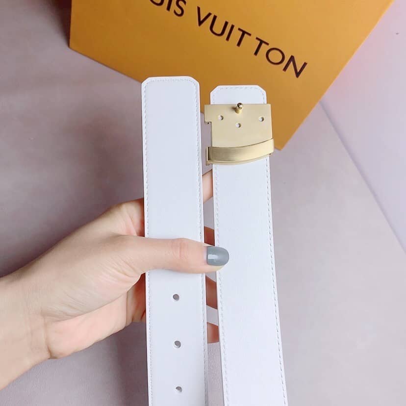 Replica Louis Vuitton Belt Logo 35mm - DEEPREPS
