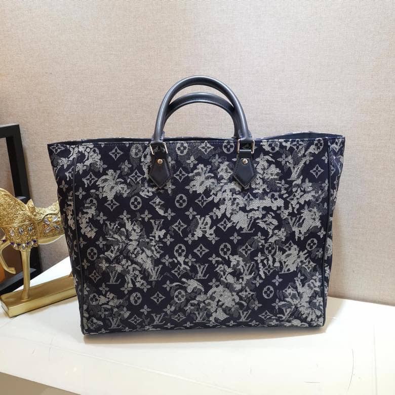 Louis Vuitton Gran Sac Monogram Tapestry Tote Replica M57284 - DEEPREPS